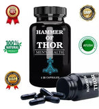 Hammer of Thor Immunty Capsule Herbal Supplement 100% Pure Natural Herbs Extract Only for Men 60 Capsule